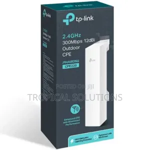 Tp-Link 2.4ghz 300mbps 12dbi Outdoor Cpe 220