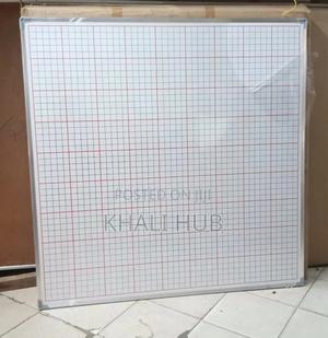 Magnetic Xy Coordinated Dry Erase Grid Graph Board - thumbnail 2