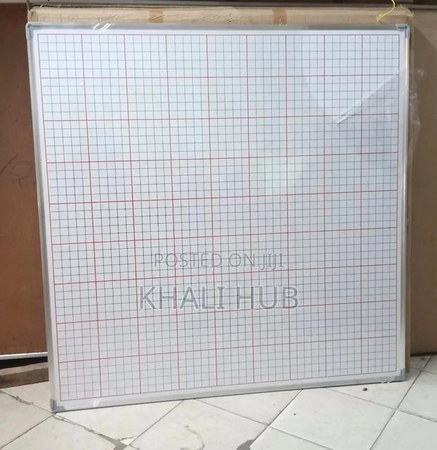 Magnetic Xy Coordinated Dry Erase Grid Graph Board - main view