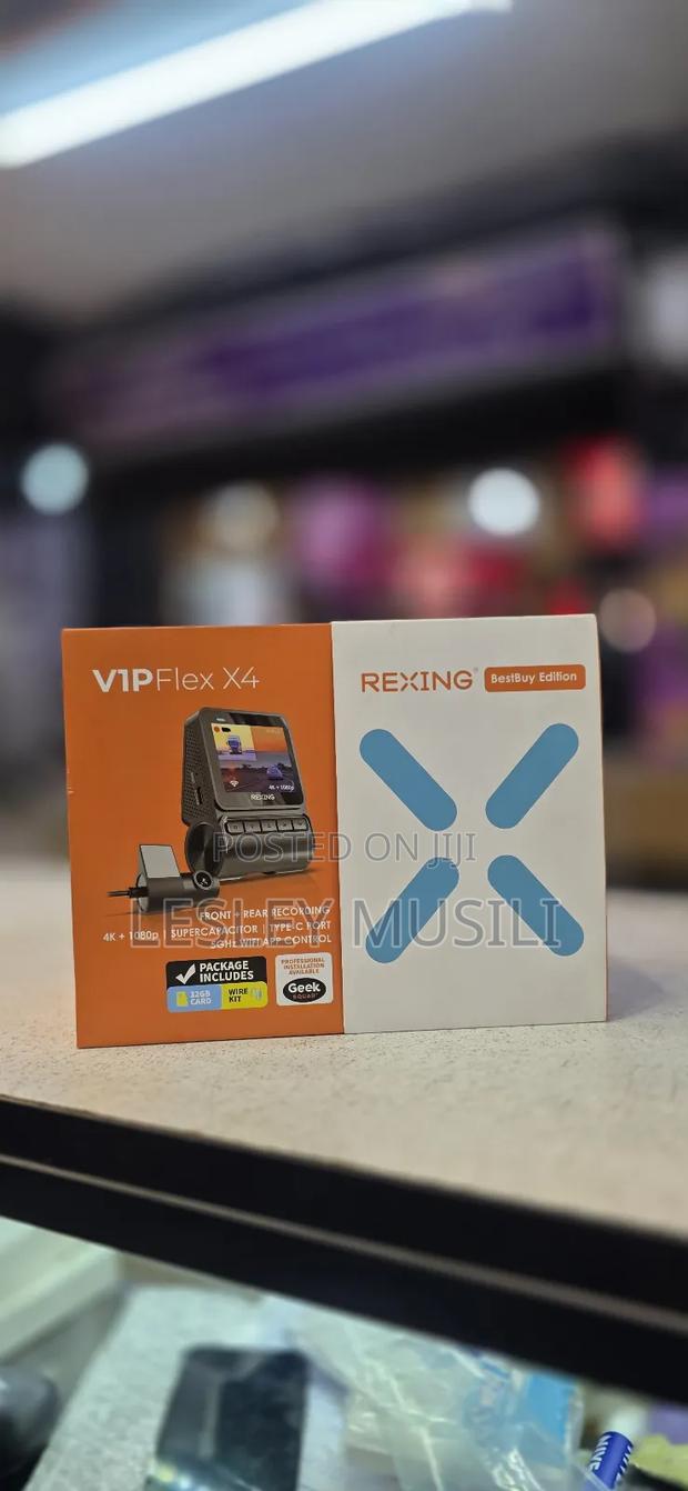 Rexing V1p Flex X4 Wifi Dual Dashcam