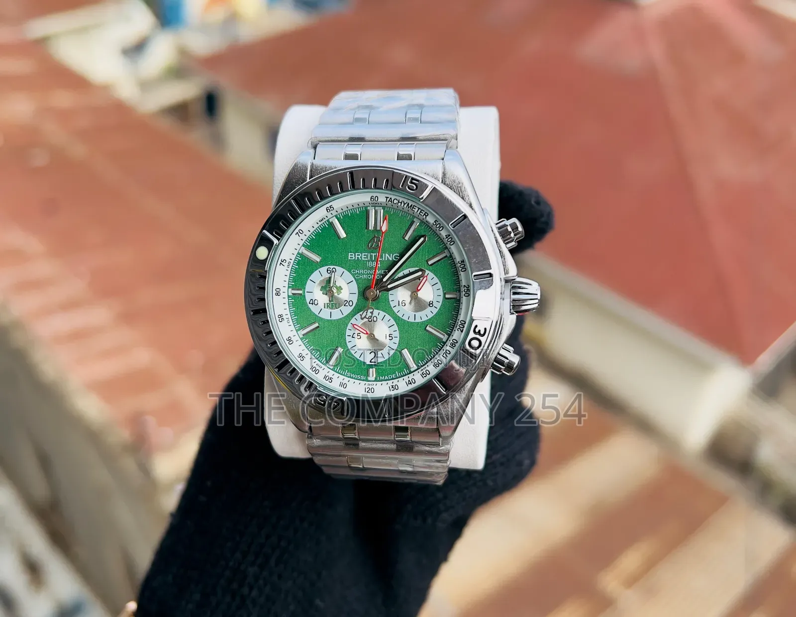 Breitling Chronograph Stainless Battery Powered Watches