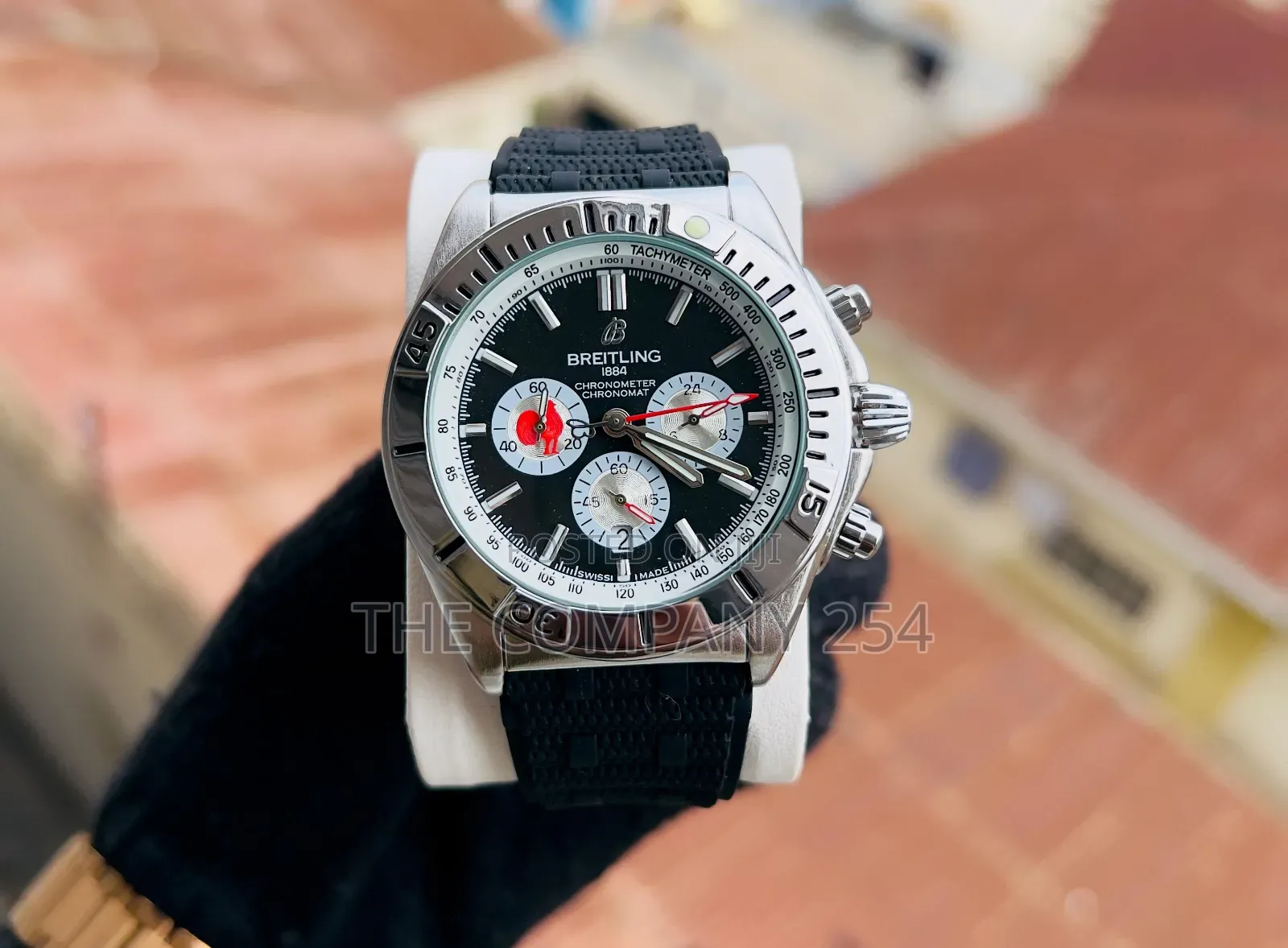 Breitling Chronograph Stainless Battery Powered Watches