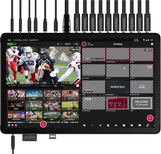 Yolobox Extreme Live Streaming Switcher - main view