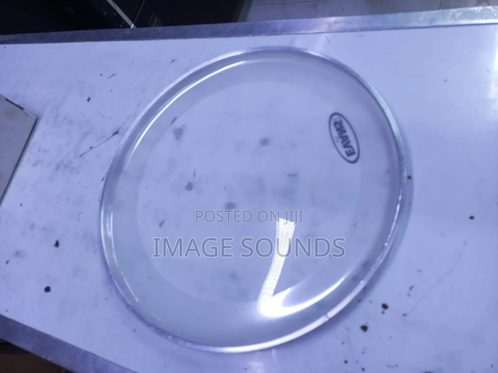White Rough Snare Skin 14inch