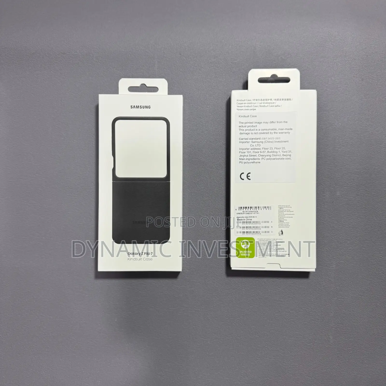 Original Samsung Galaxy Z Flip7 Kindsuit Slim Cover/Case