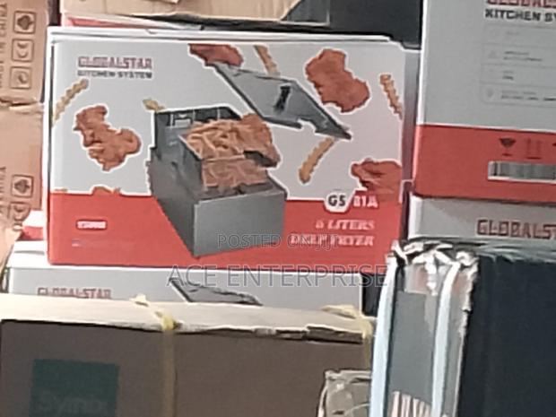 Globalstar Single Deep Fryer 6 L - Stainless - main view