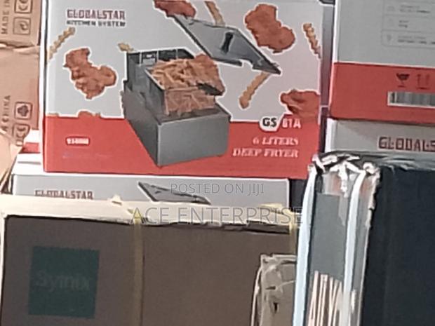 Globalstar Single Deep Fryer 6 L - Stainless - thumbnail 2