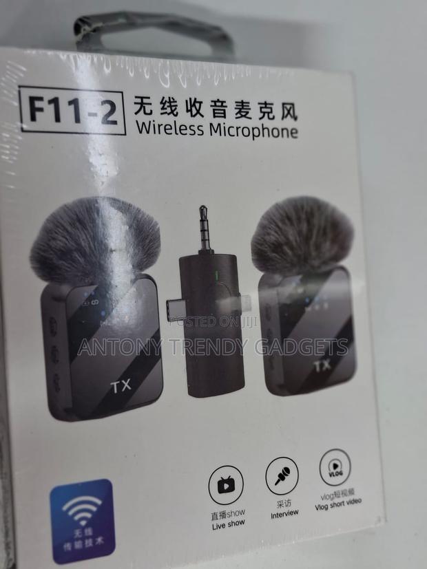 F11‐2 Omnidirectional Lavalier – Multi-port Wireless Mic - main view