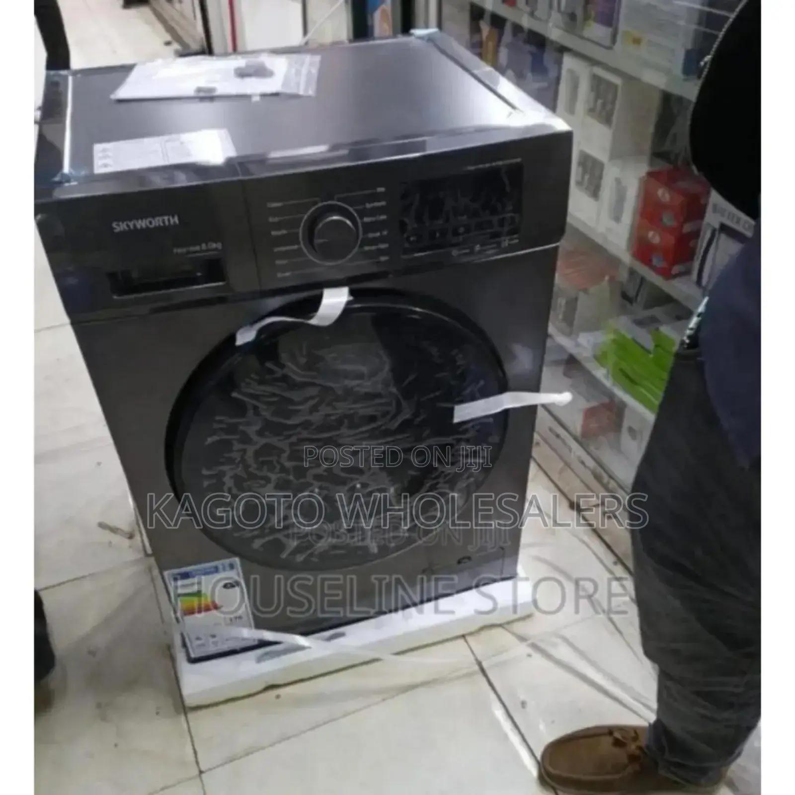 Electric 8kgs. Skyworth 8kg Front Load Washing Machine.