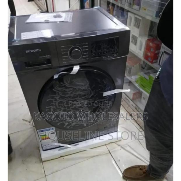 Electric 8kgs. Skyworth 8kg Front Load Washing Machine.