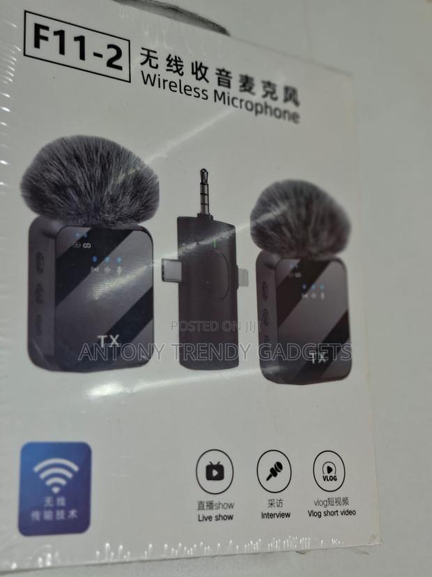 F11‐2 Clip-on Microphone – iPhone/Android/Dslr Compatible - main view