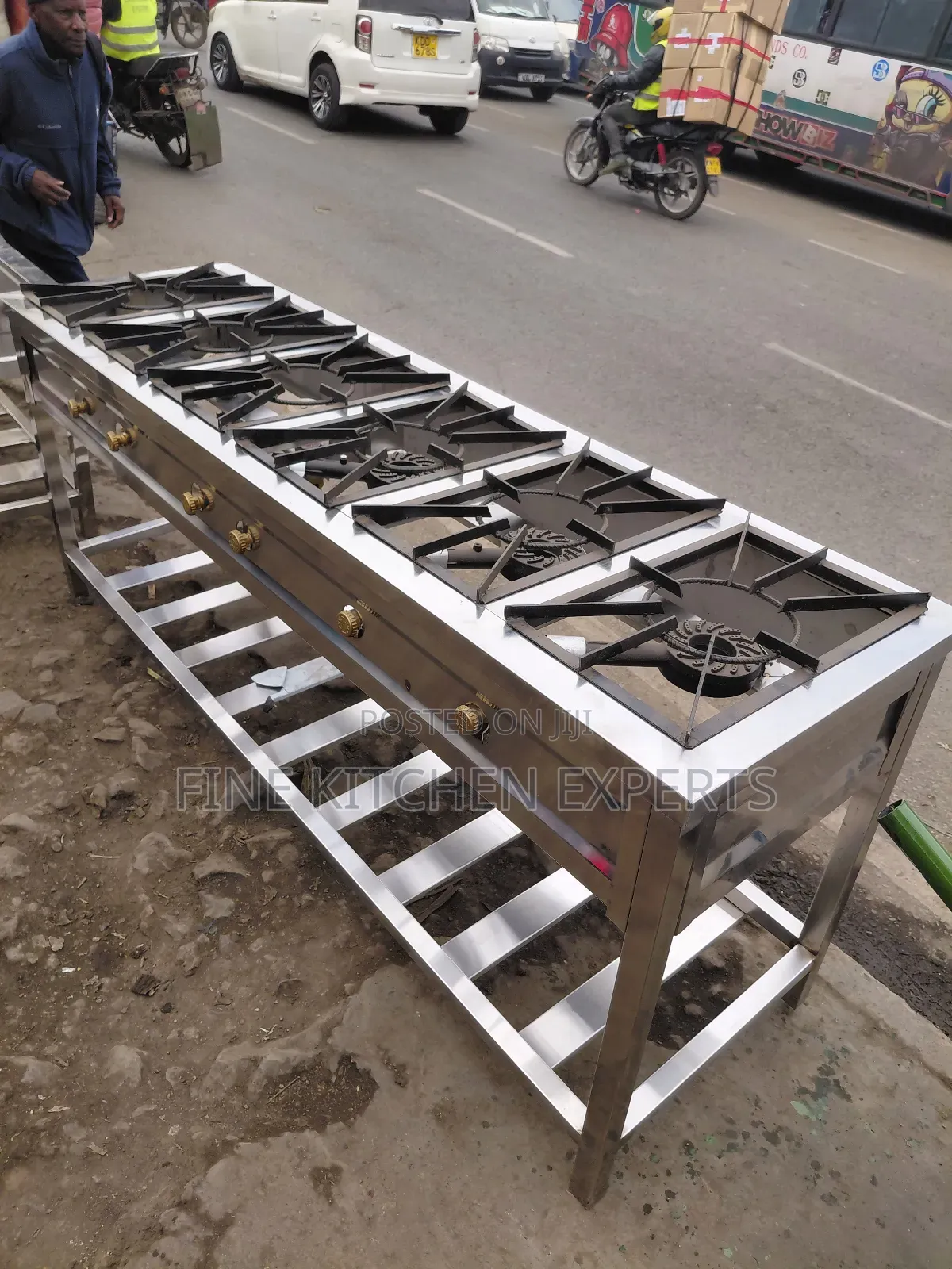 6 Burner High Pressure.