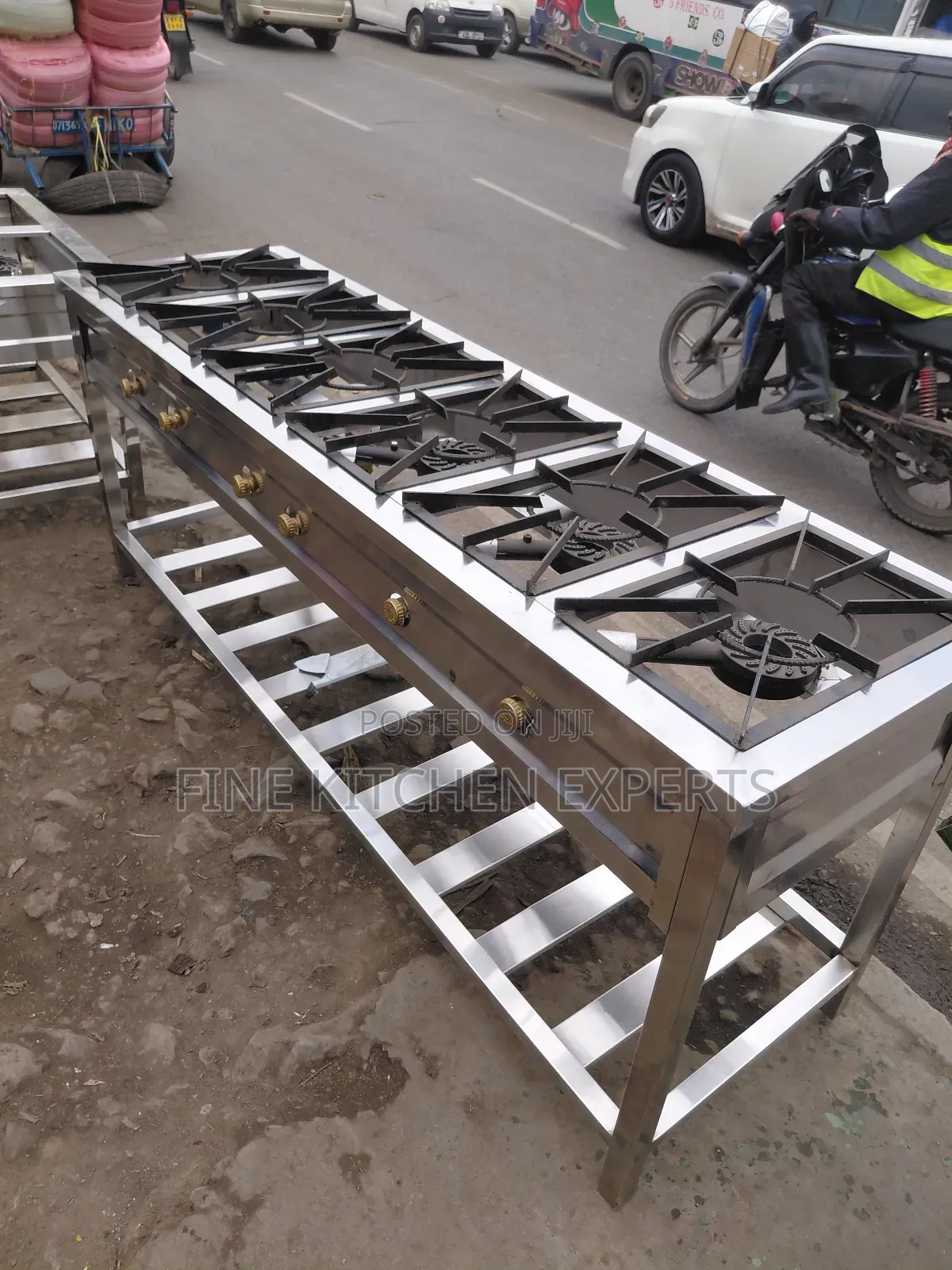 6 Burner High Pressure.