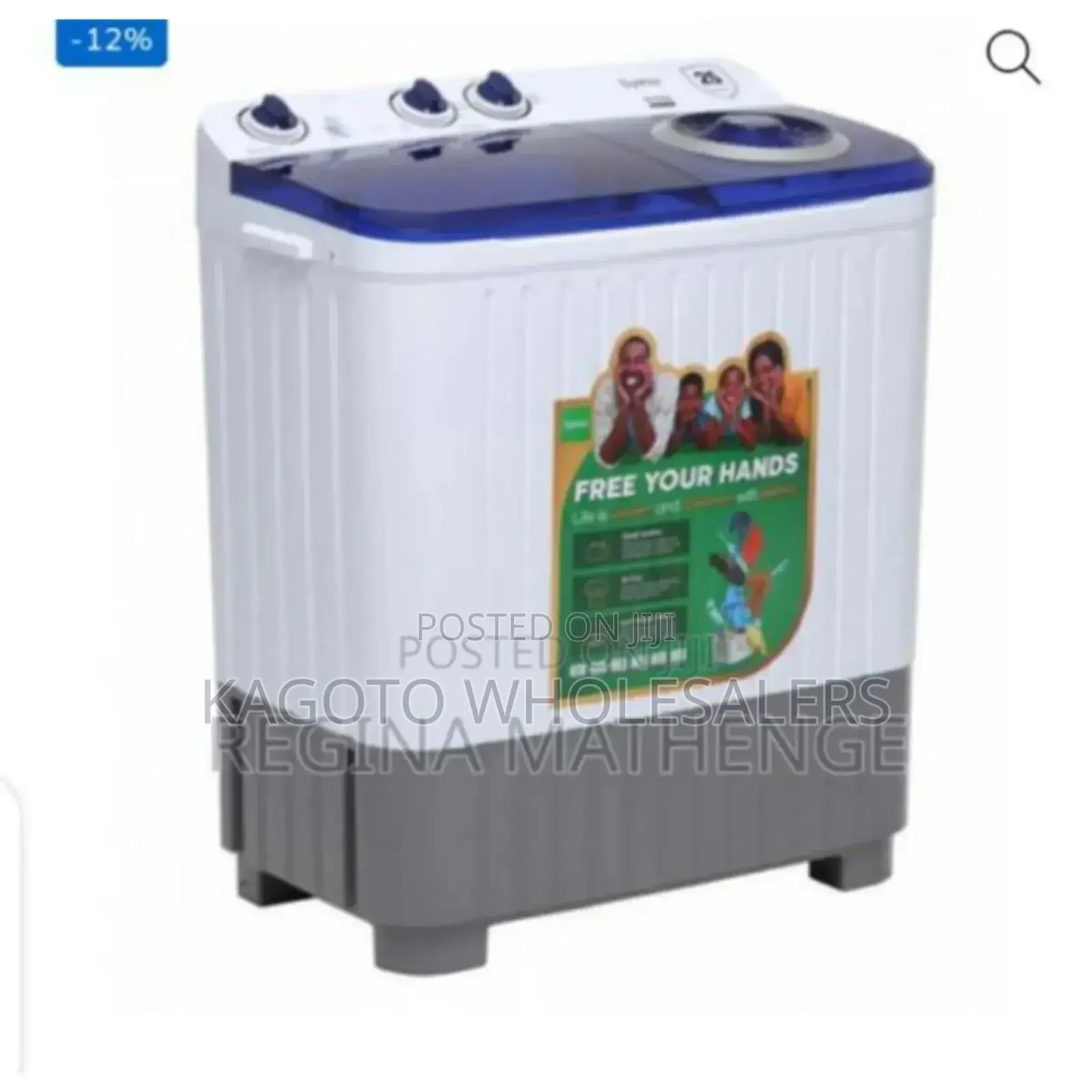 Top Loader- Synix 10kgs Washing Machine