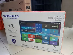 Vision Plus 43" Full Hd Android Tv + Free Wallbracket