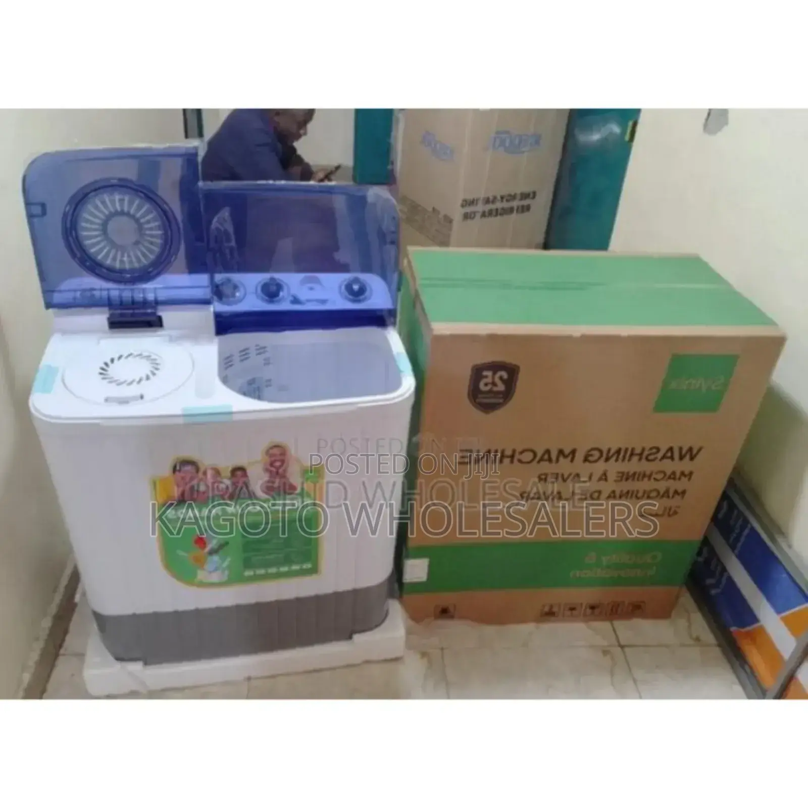 Brand NewSynix 10kgs Washing Machine. Wash and Spin