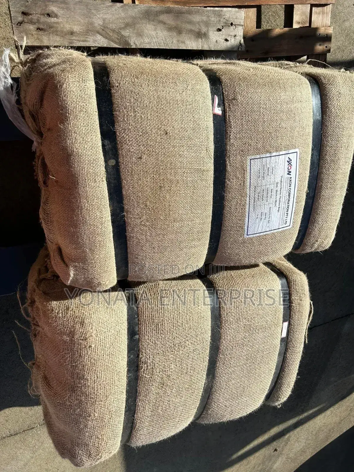Natural Raw Hessian Material Suppliers Kenya (11oz)