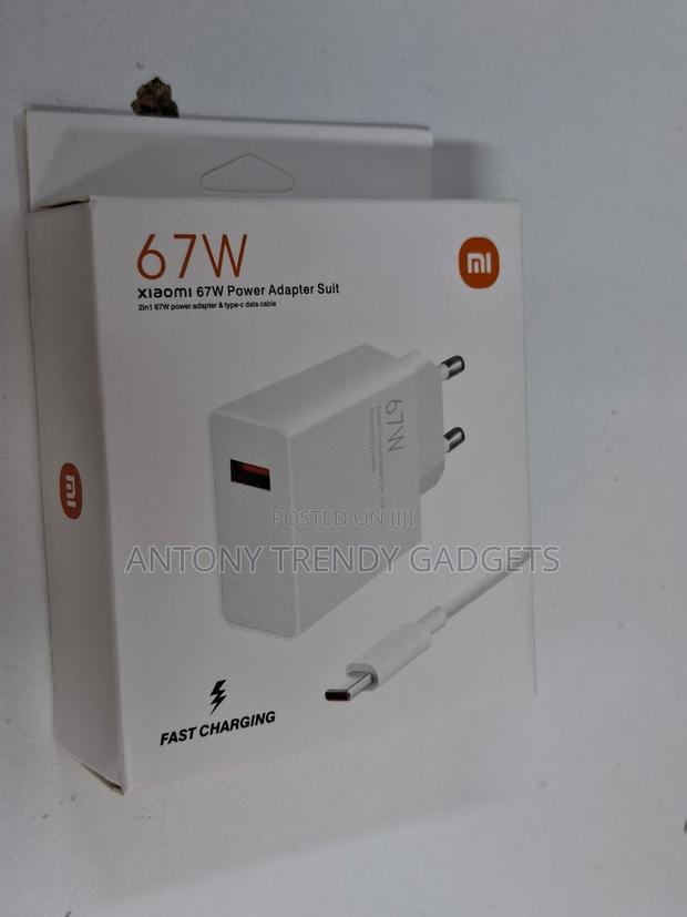 Xiaomi 67w Fast Charger – Adapter + Type-c Cable - thumbnail 2
