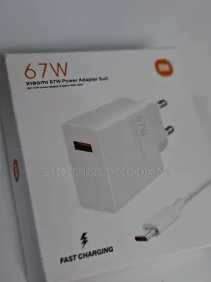 Xiaomi 67w Power Adapter Suit – 2-in-1 Fast Charging Kit