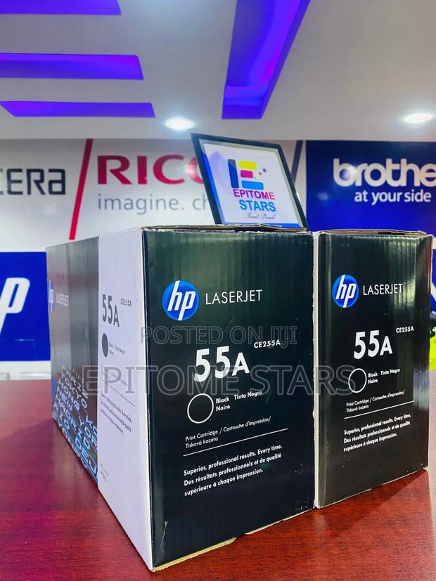 Hp Laserjet Enterprise P3015d Toner Hp55a Yield Upto 6,000
