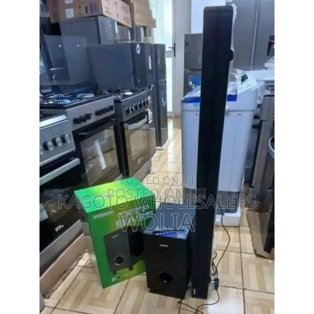 Black -Vision Deep Base Sound Bar - main view