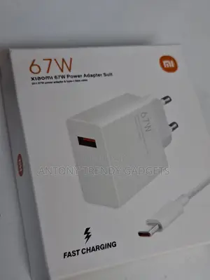 Xiaomi 67w Charger – Usb-c Adapter With Cable