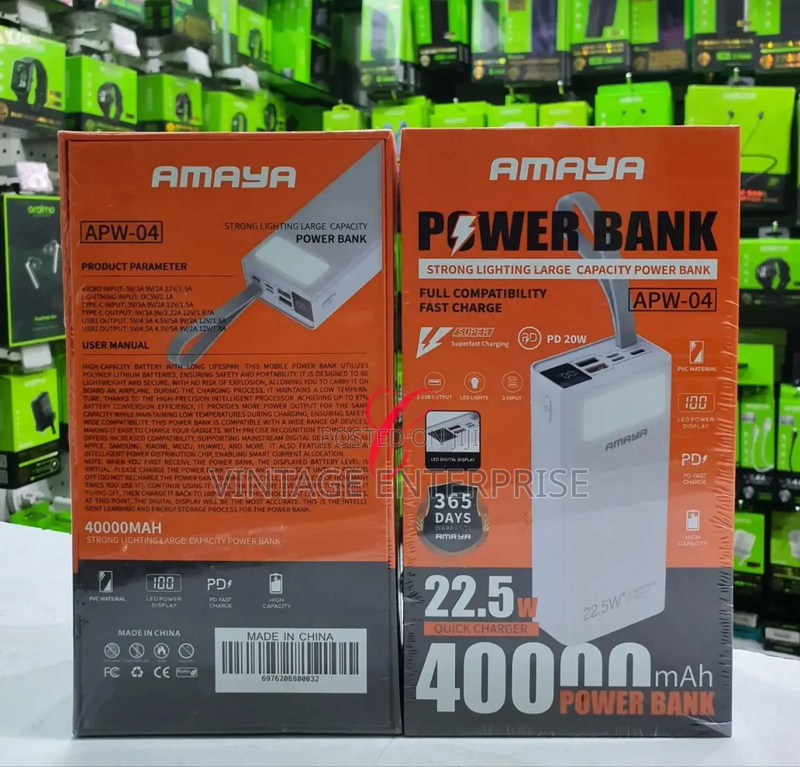 Amaya Apw-04 40000mah Power Banks