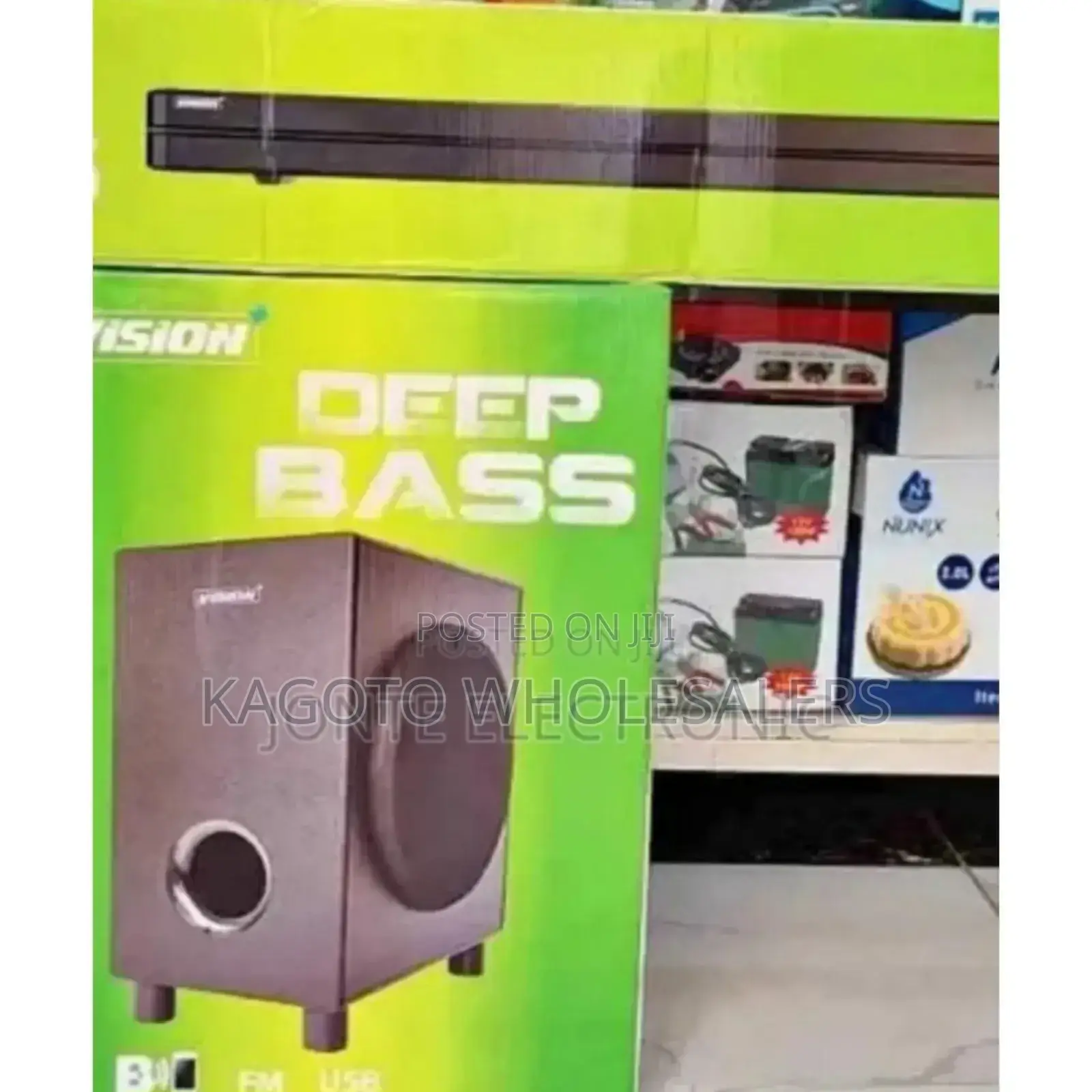 Usb,Bluetooth. - Vision Deep Base Sound Bar