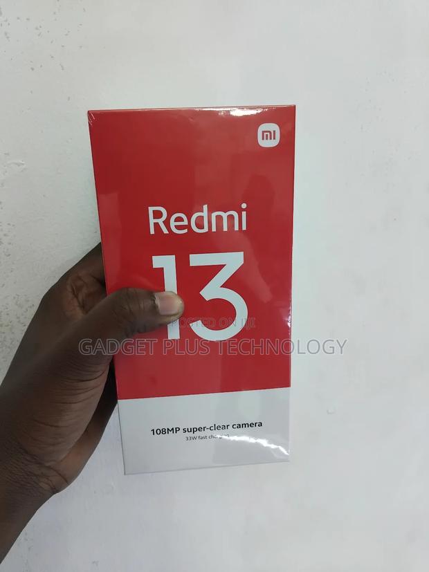 New Xiaomi Redmi 13 256 GB Black - thumbnail 4