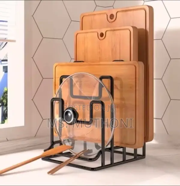 Cutting Board Holder Rack