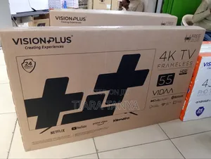 Vision Plus Vp8855kv 55 Inch Frameless V+ Os Smart Tv
