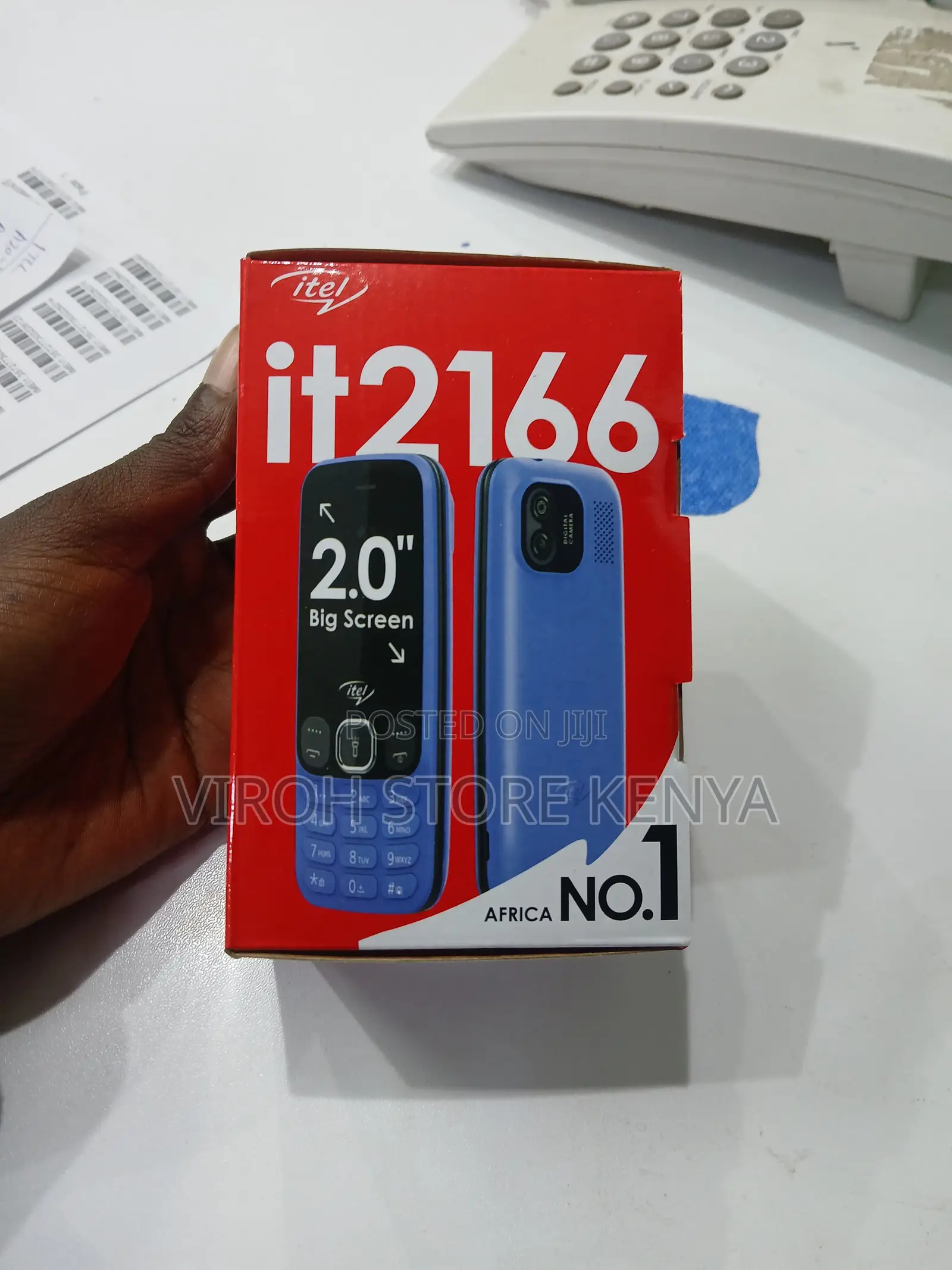 New Itel it2166 Black