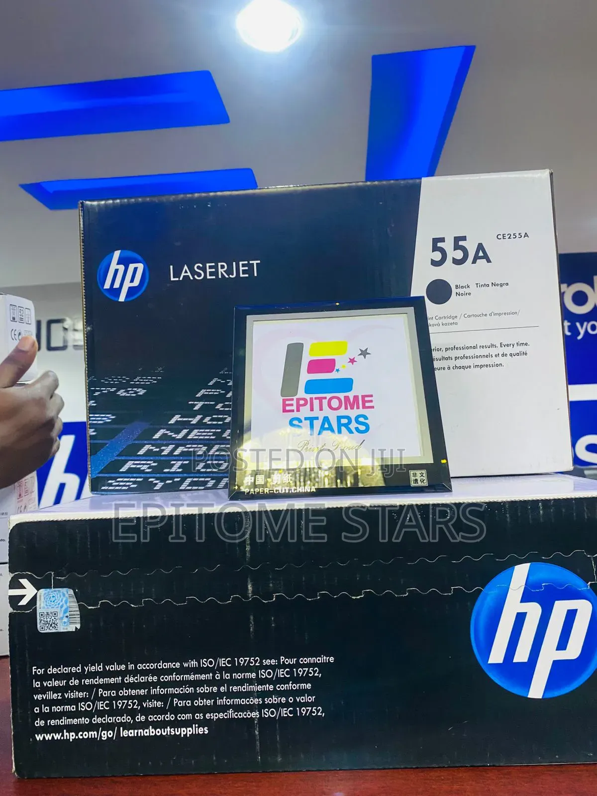 Hp Laserjet Pro Mfp M521 Toner Hp55a (Ce255a) Yield 6,000