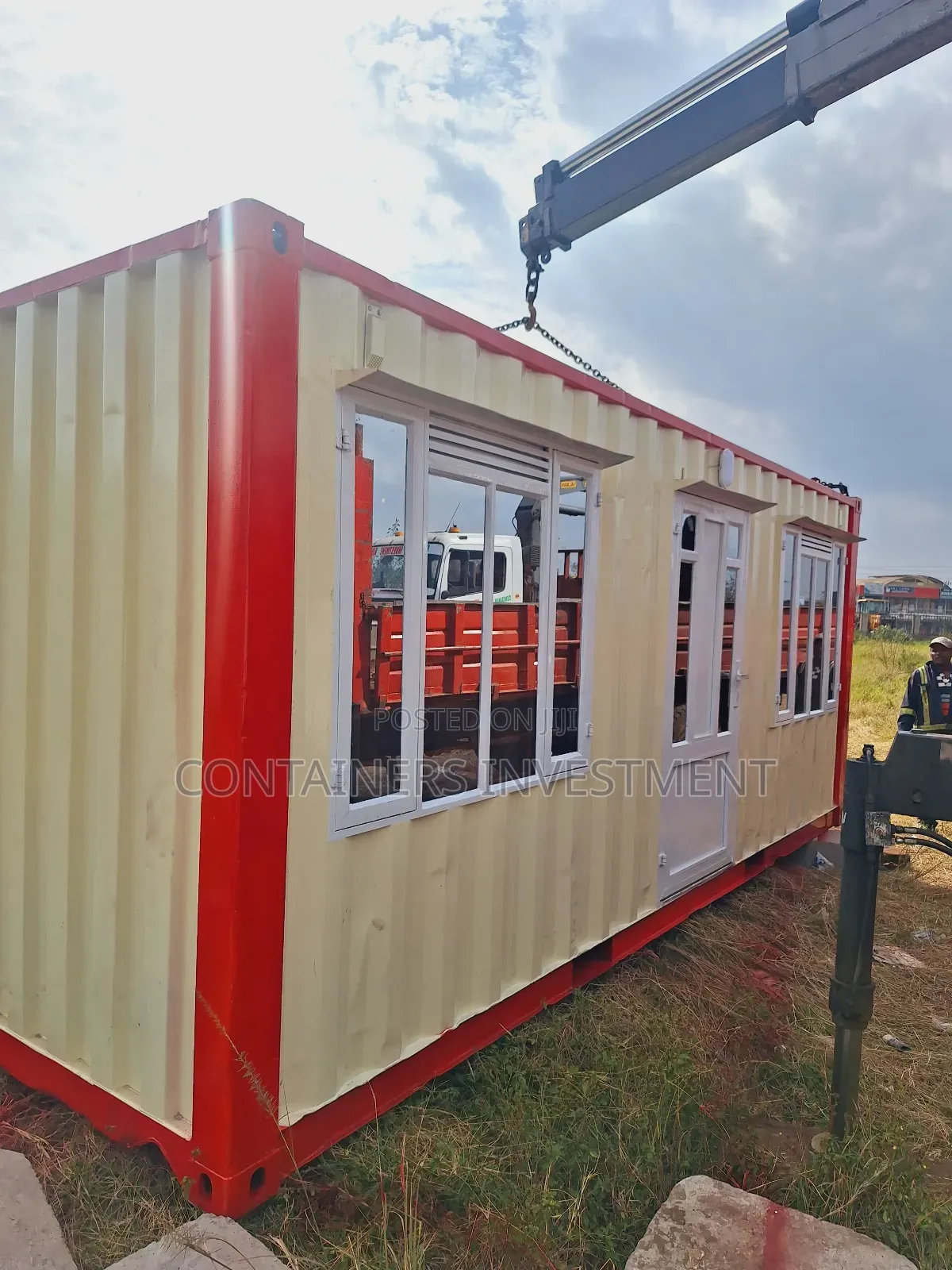 20ft Container Office With Basic Fabrication-Pocket Friendly