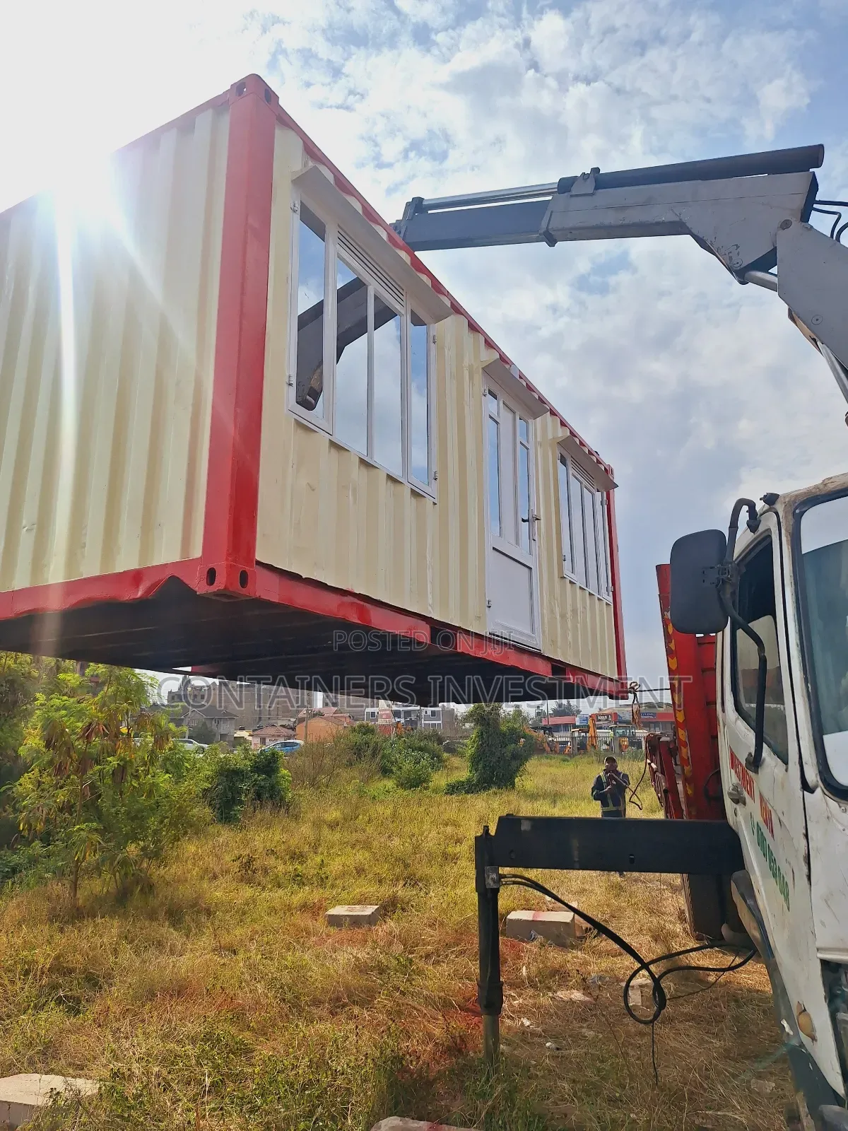 20ft Minor Fabrication Office- A Simple Conducive Office.
