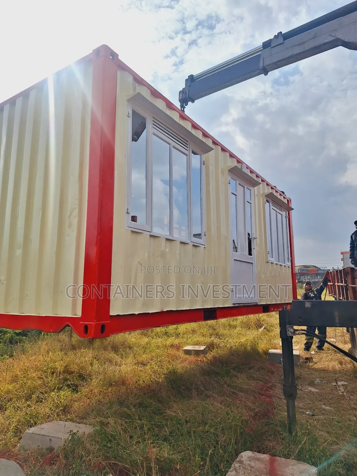 20ft Minor Fabrication Office- A Simple Conducive Office.
