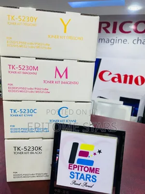 Kyocera Ecosys M5521cdw Toner Tk5230 Yield Above 2,600