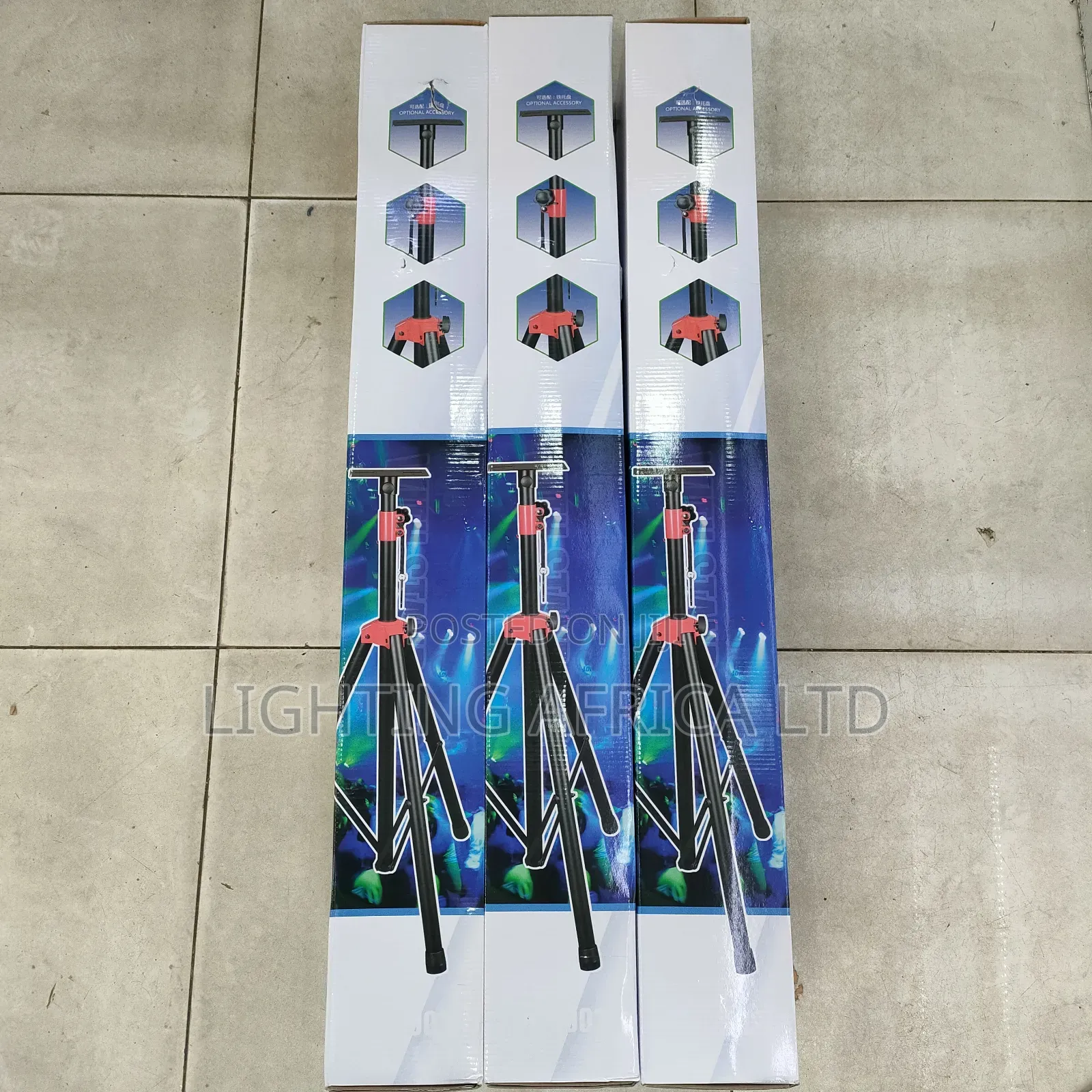 Metallic Heavy Duty Speaker Stand
