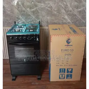 With Back Hot Plate. - Euroken 3+1 Standing Cooker