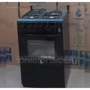 Size 50by555 Kitchen - Euroken 3+1 Standing Cooker
