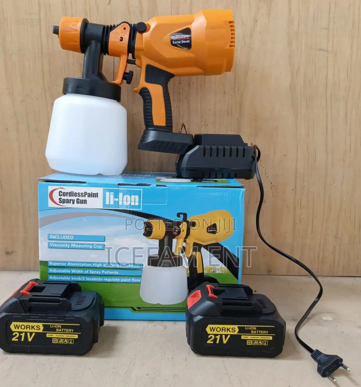 Cordless Paint Spray Gun/21v Spray Gun Machine