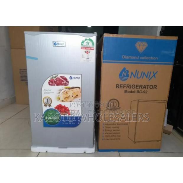 Colour Silver ' Nunix 92litres Fridge