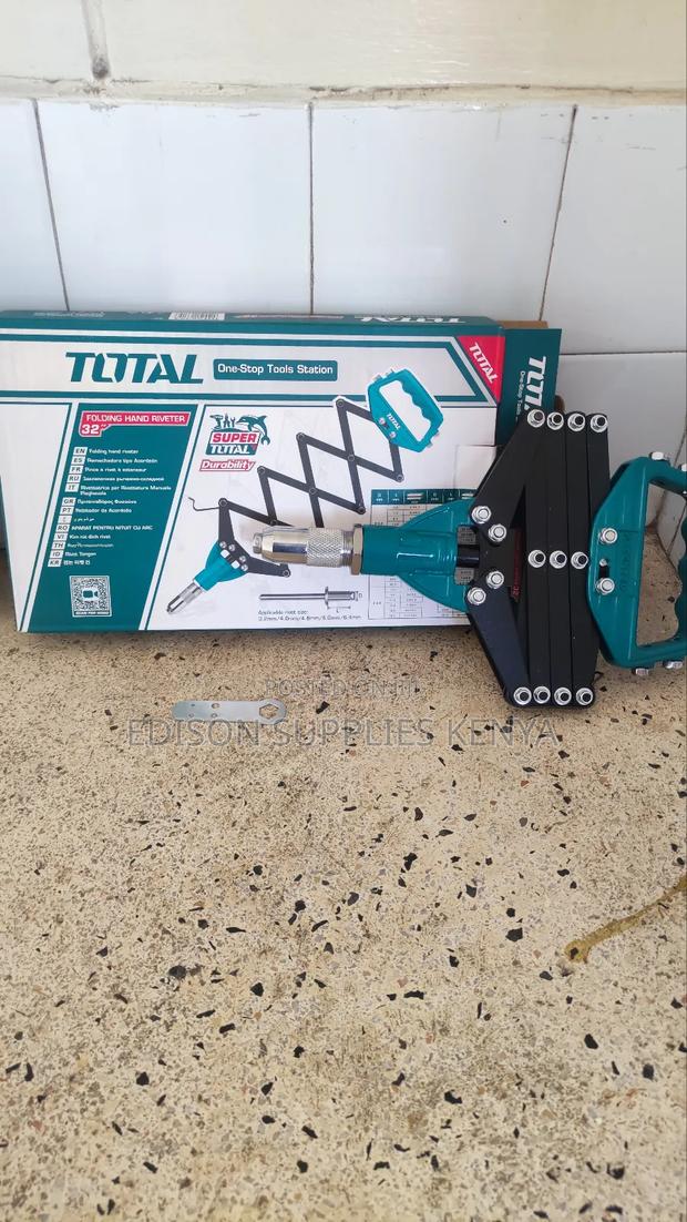 Folding Hand Riveters Total 32" Rivet Gun Tool Foldable Tong - main view