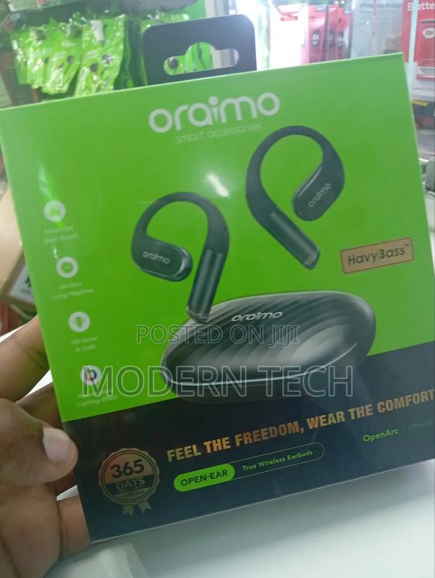 Oraimo Openarc Open-Ear Wireless Bluetooth Earphones - main view