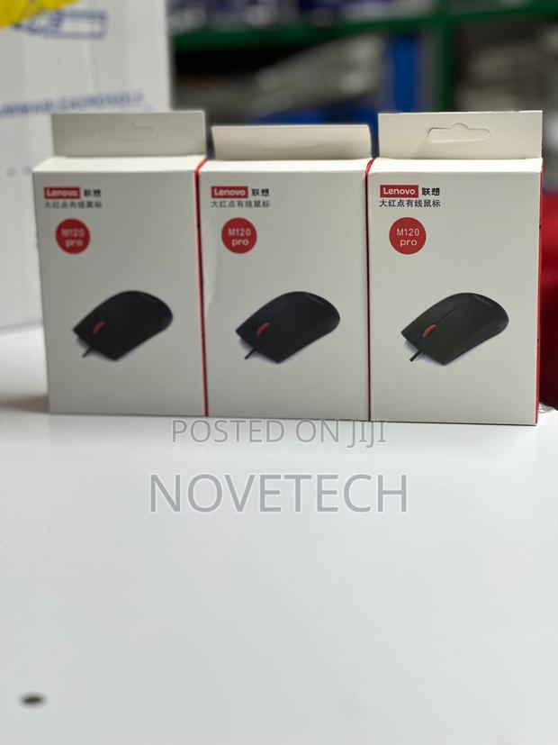 Lenovo M120 Pro Usb Mouse 1000dpi Optical Wired Mouse - main view