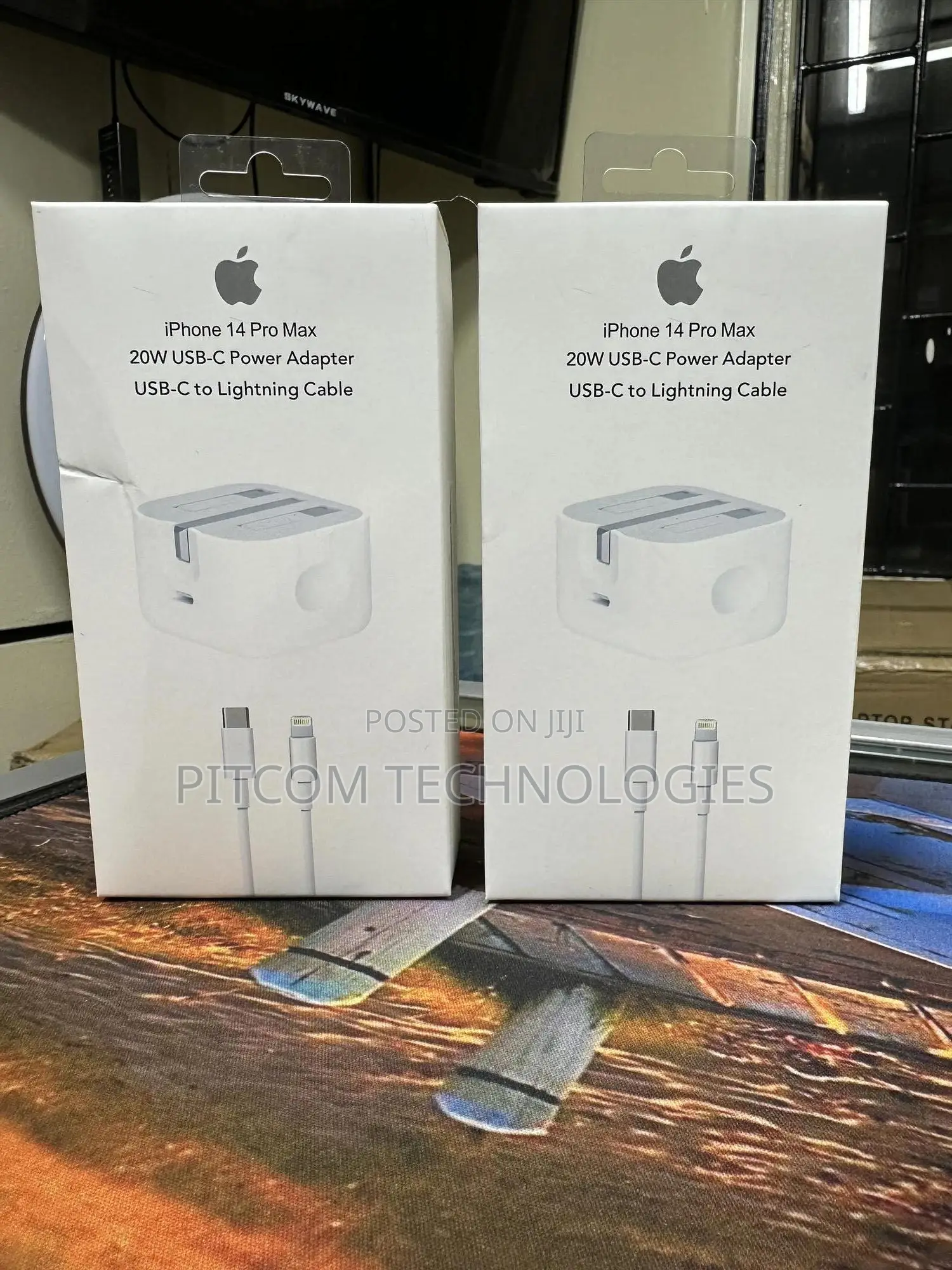 Original iPhone Lightning to Type-C 20w Charger.