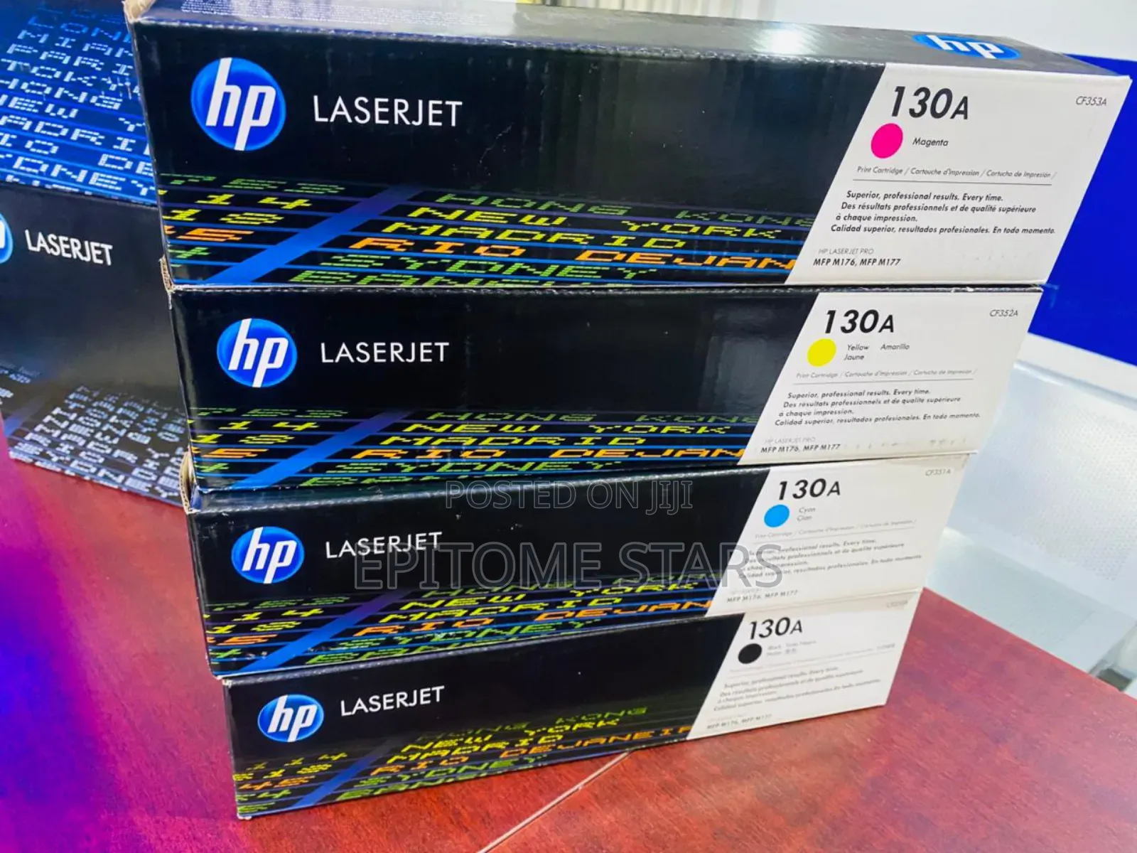 Hp Color Laserjet Pro Mfp M176n Toner Hp130a Yield 1,300