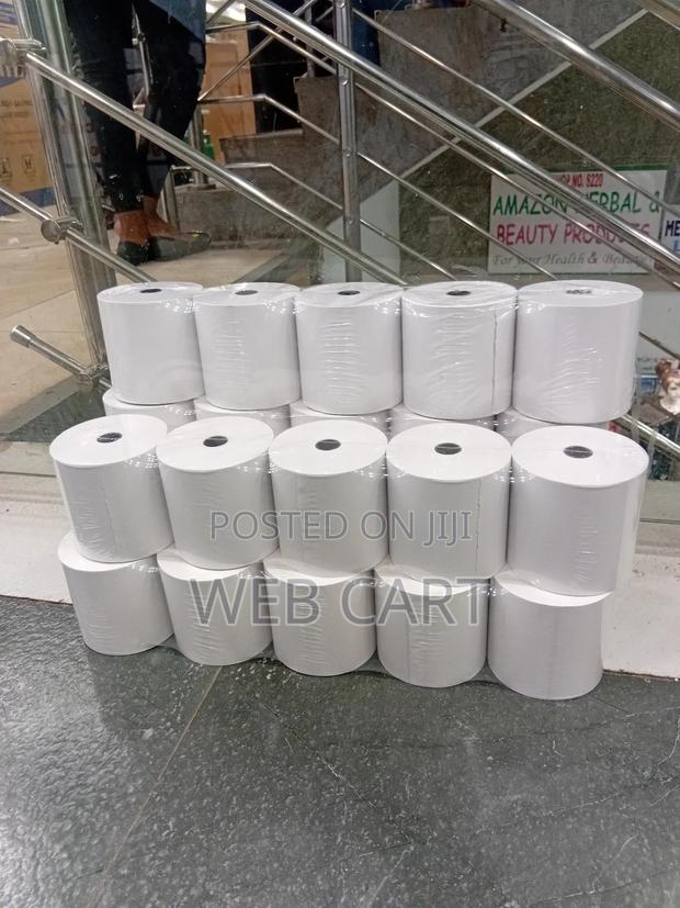 Thermal Receipt Rolls 79mm X 80mm – Lint-Free, Crisp Image - main view