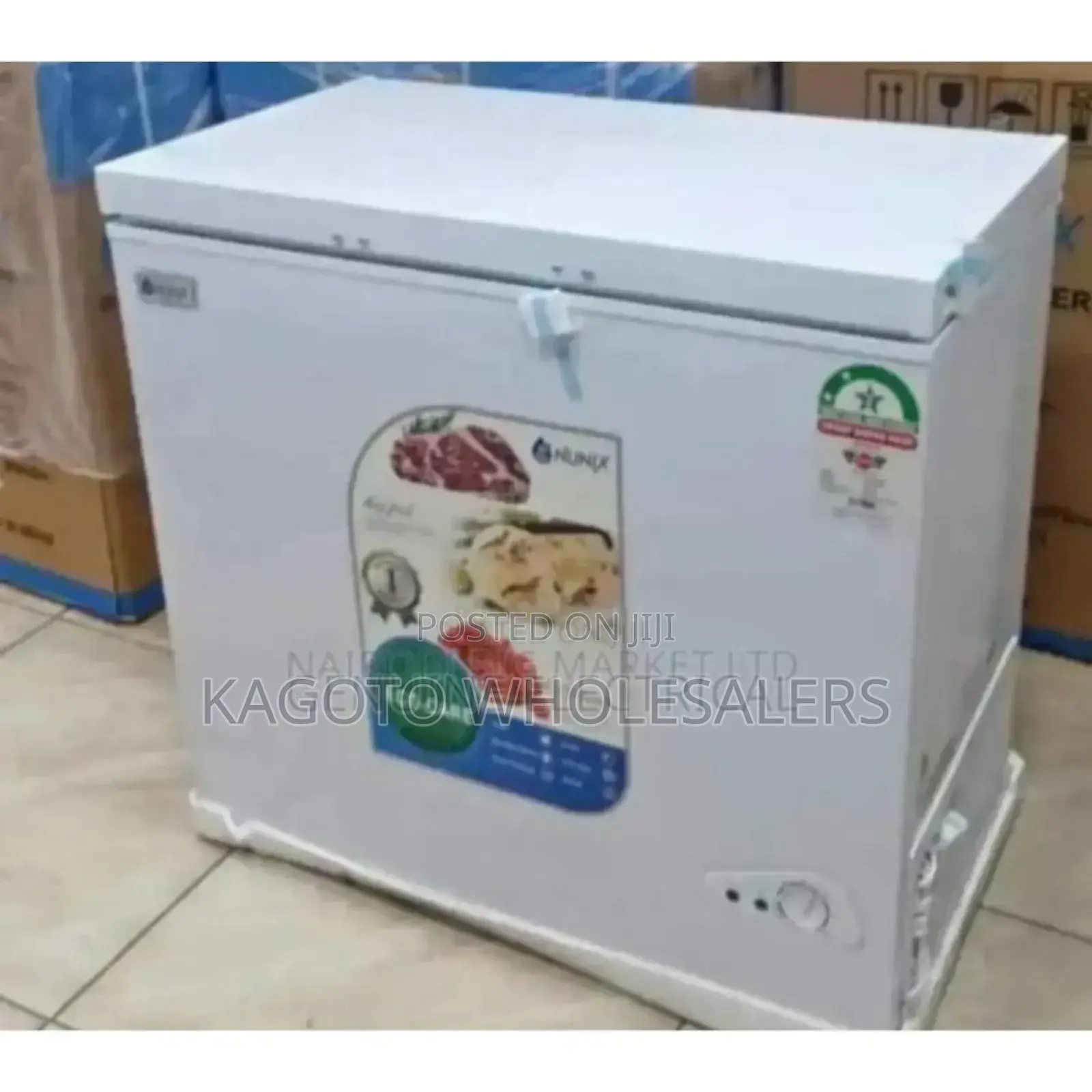 Two Star Power. - Nunix 200litres Deep Freezer