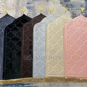 Flannel Muslim Prayer Mat (Big Size- 70cm/110cm)